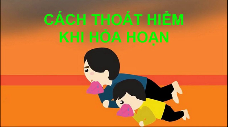 Các kỹ năng thoát khỏi đám cháy chúng ta cần biết!