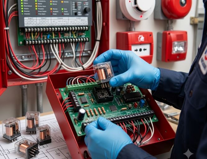 Cách lựa chọn relay phù hợp cho hệ thống báo cháy