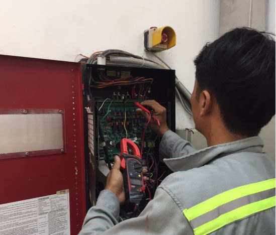 Lập Trình Trên Trung Tâm Báo Cháy Địa Chỉ - Tự Động Ngắt Nguồn Điện, Thang Máy Khi Có Cháy