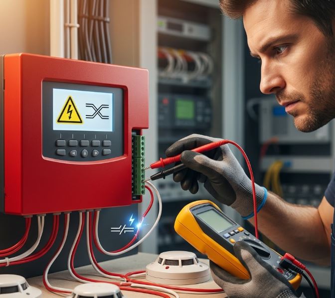 Cách kiểm tra lỗi chập mạch trong hệ thống báo cháy địa chỉ