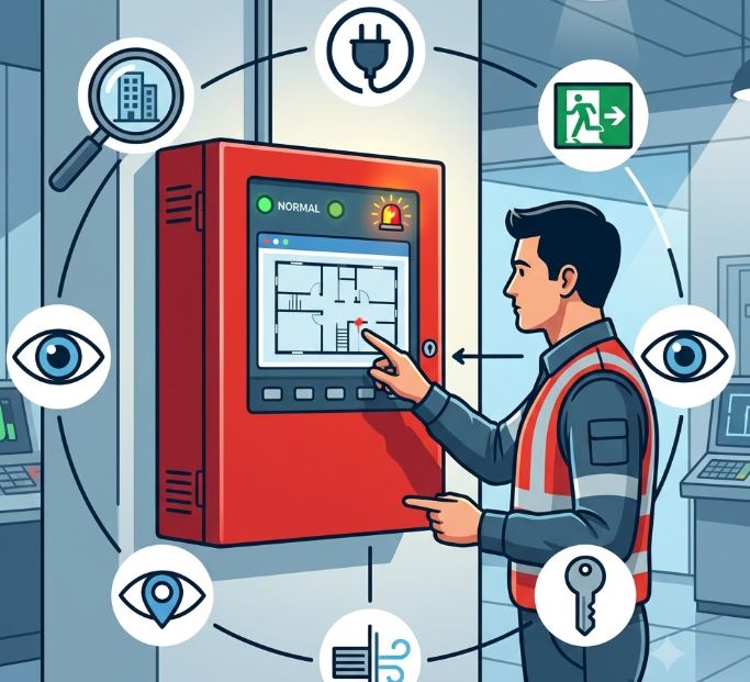 Tiêu chí lựa chọn vị trí đặt trung tâm báo cháy